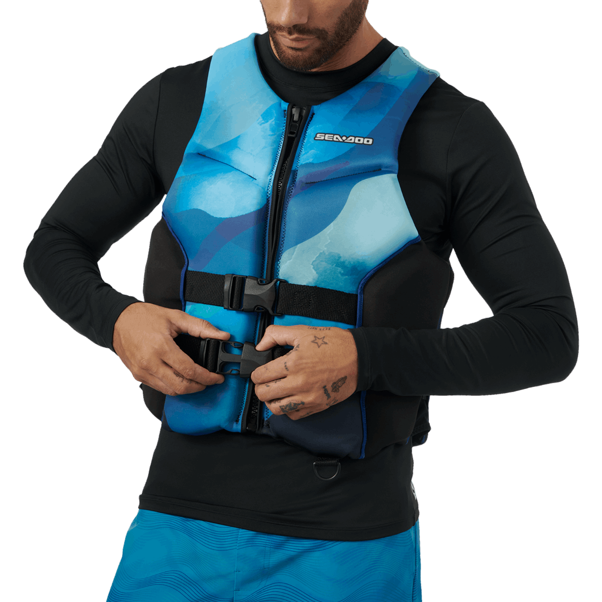 Sea-Doo Airflow Sunset Edition Life Jacket Blue