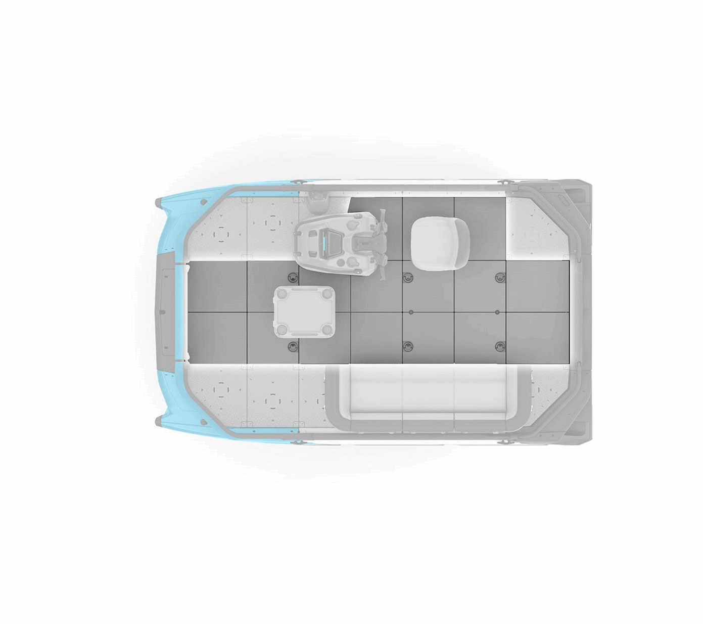 Sea-Doo Switch Compact Deck Mat Set - 295101336