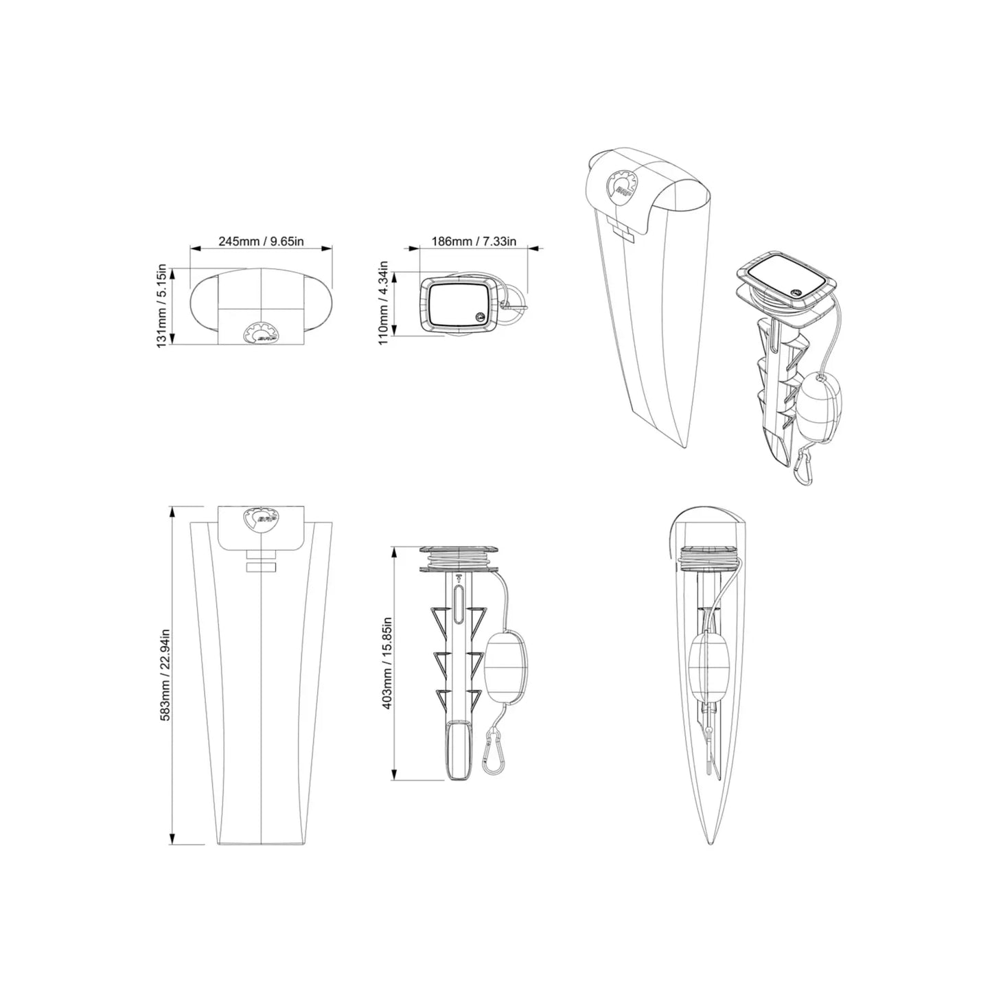 Sea-Doo Spike Anchor 295101255