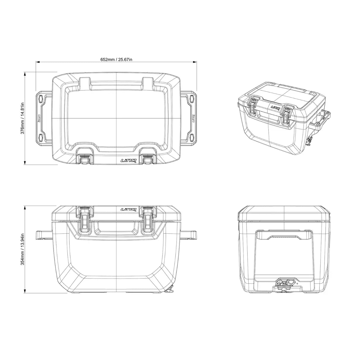 Sea-Doo LinQ Cooler 5.3 US Gal 295101257
