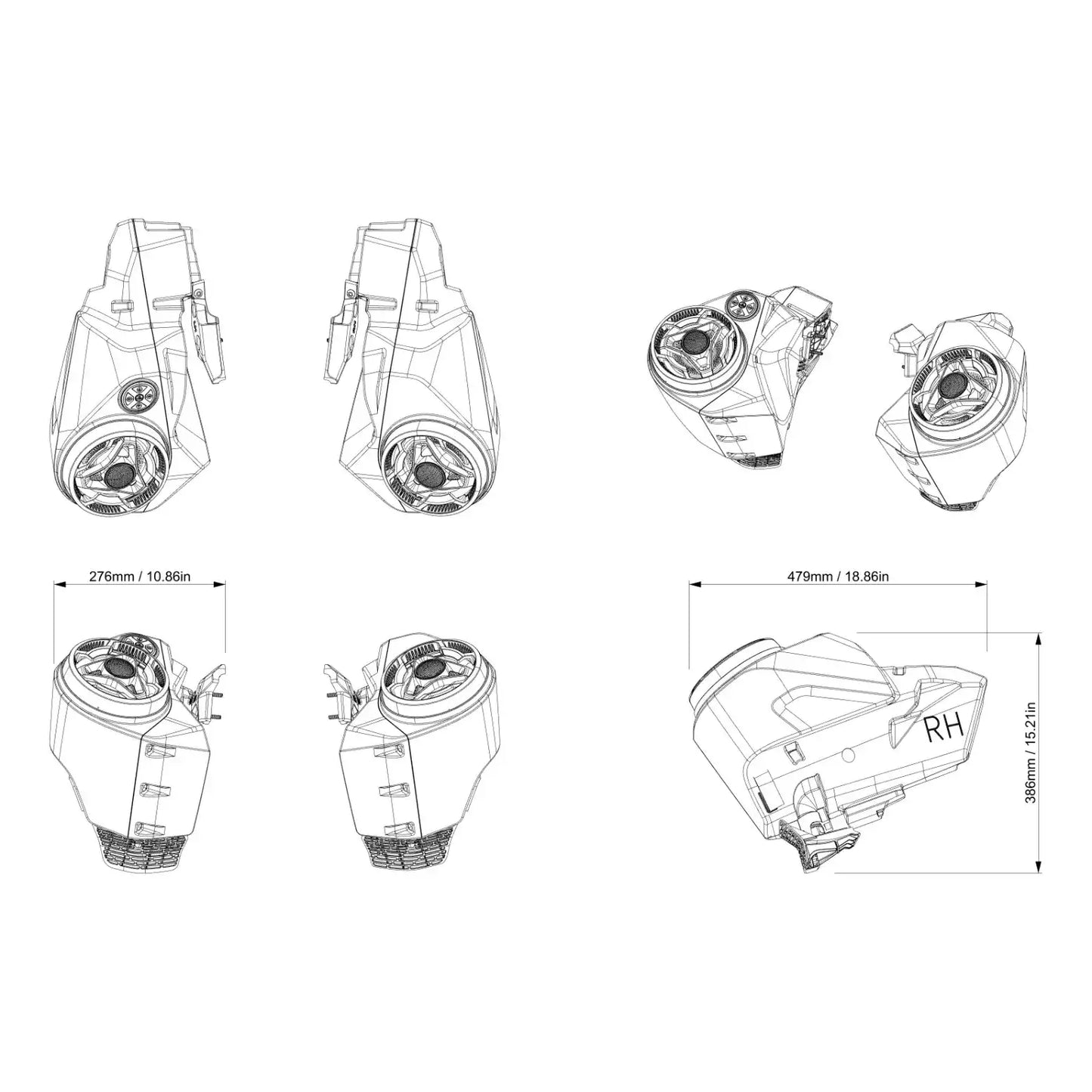 Sea-Doo 80W Platinum Audio System Kit 295101458