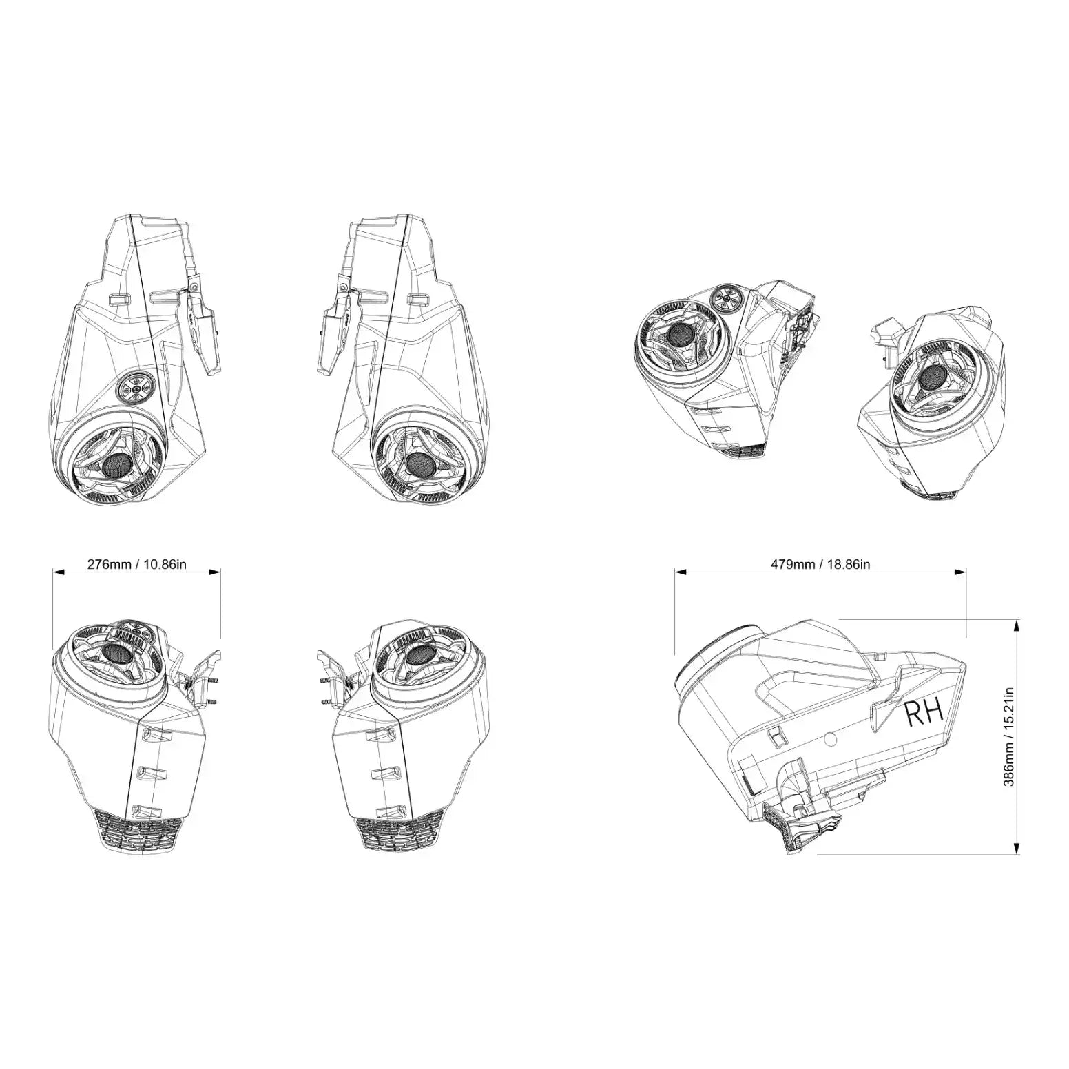 Sea-Doo 80W Platinum Audio System Kit 295101458