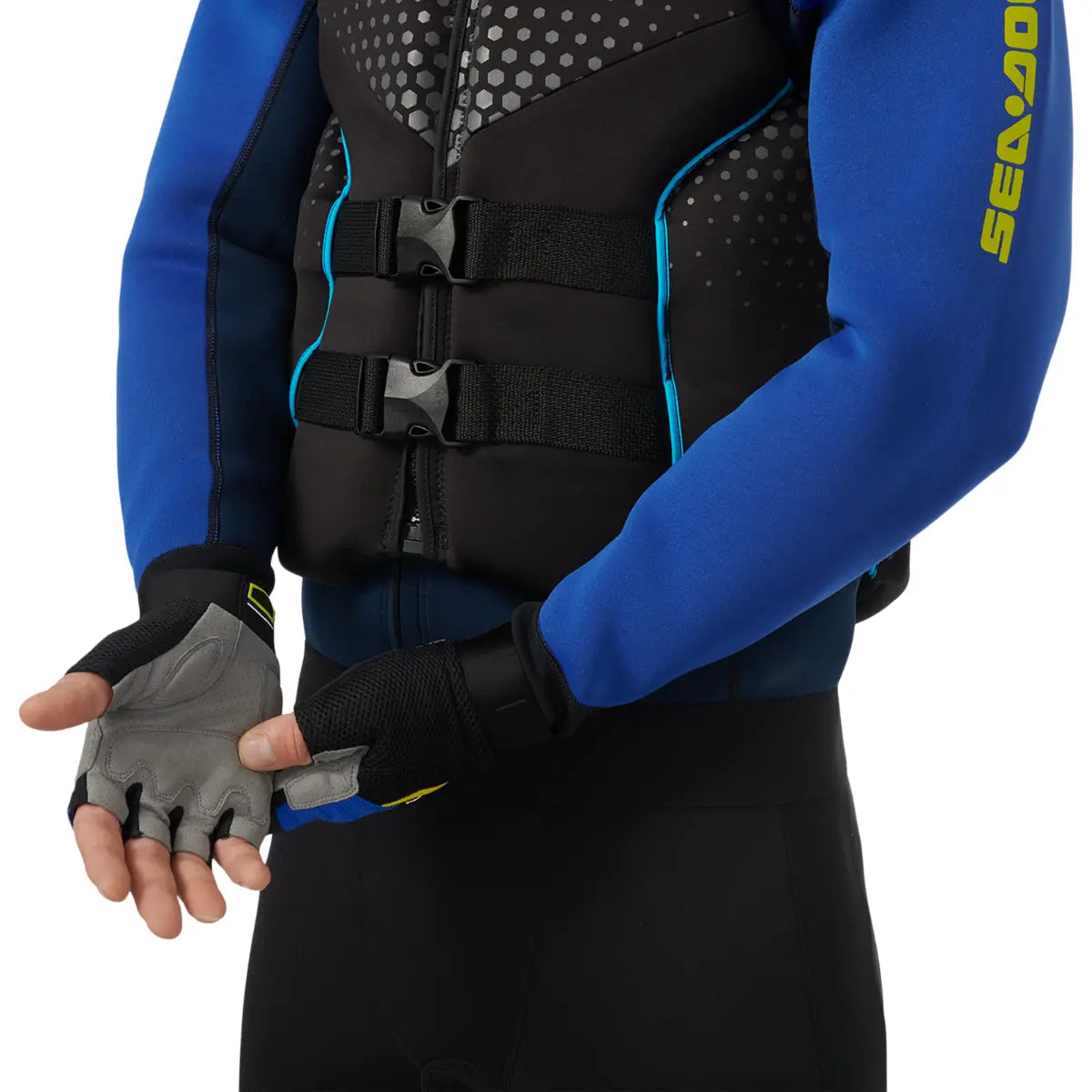 Sea-Doo Choppy Shorty Gloves Royal Blue