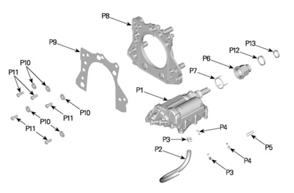 IBR Actuator Kit 278003606-184 - Sea-Doo BRP 2014 &2015 Spark