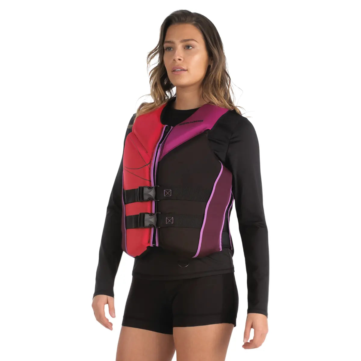 SEADOO ライフジャケット SCS レッド/ブラック Sea-Doo Freedom Stream PFD/Life Jacket - Lava Red #287001 | Shop