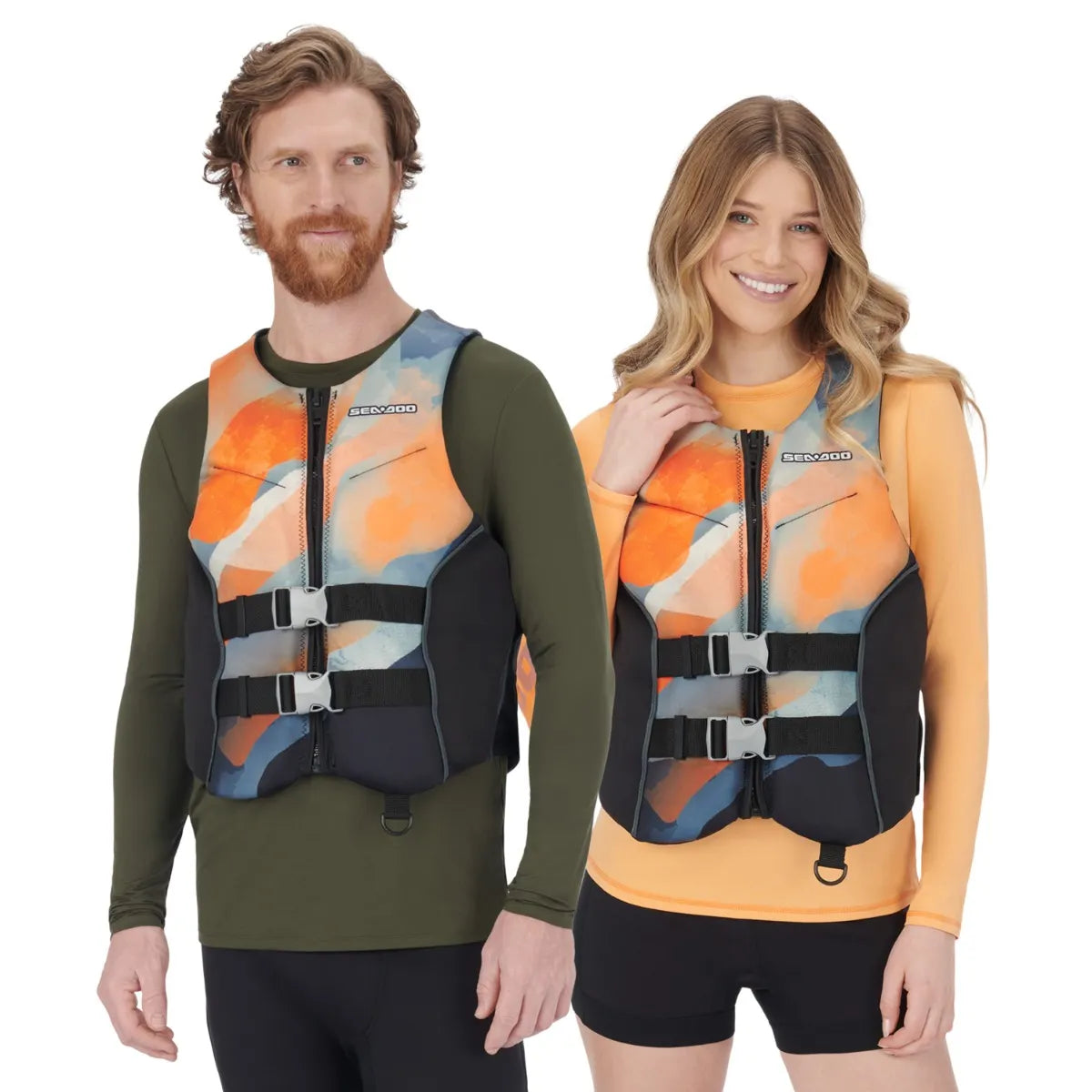 Sea-Doo Airflow Sunset Edition Life Jacket Orange – Sea-Doo Superstore