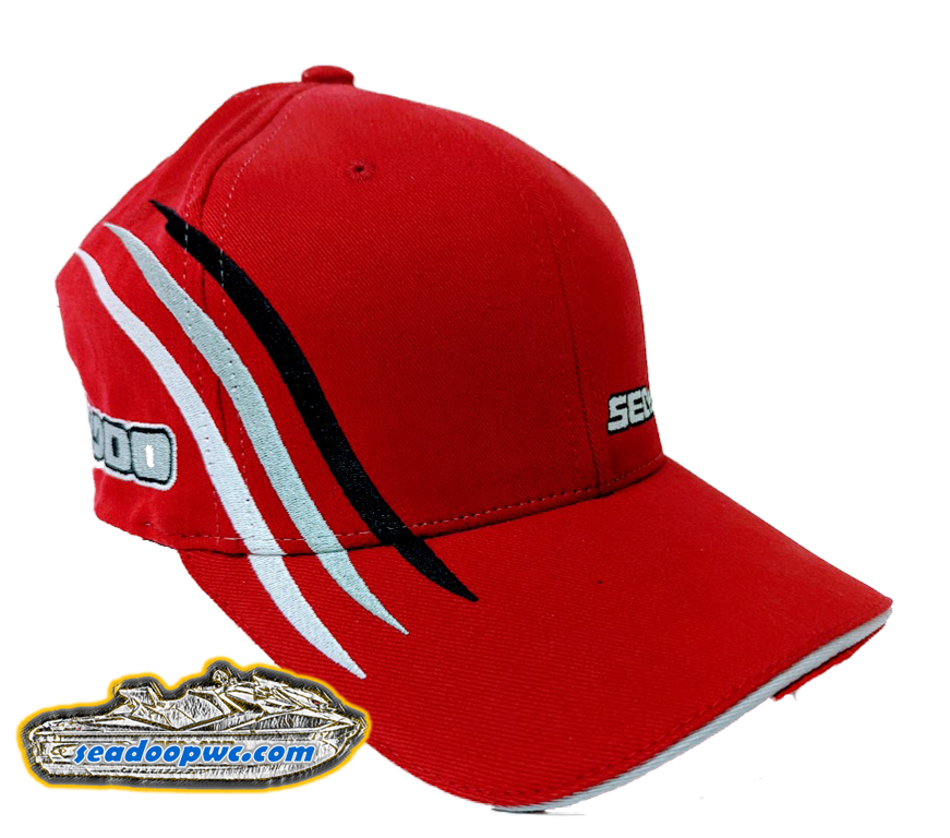 Sea-Doo New OEM, Youth Onesize Unisex Breathable Cotton Mesh Cap, 4546770076