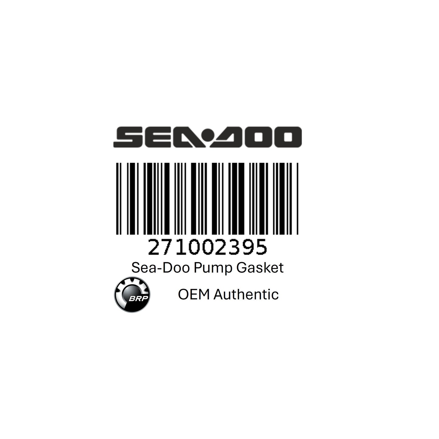 271002395 BRP OEM Sea-Doo Neoprene Pump Gasket