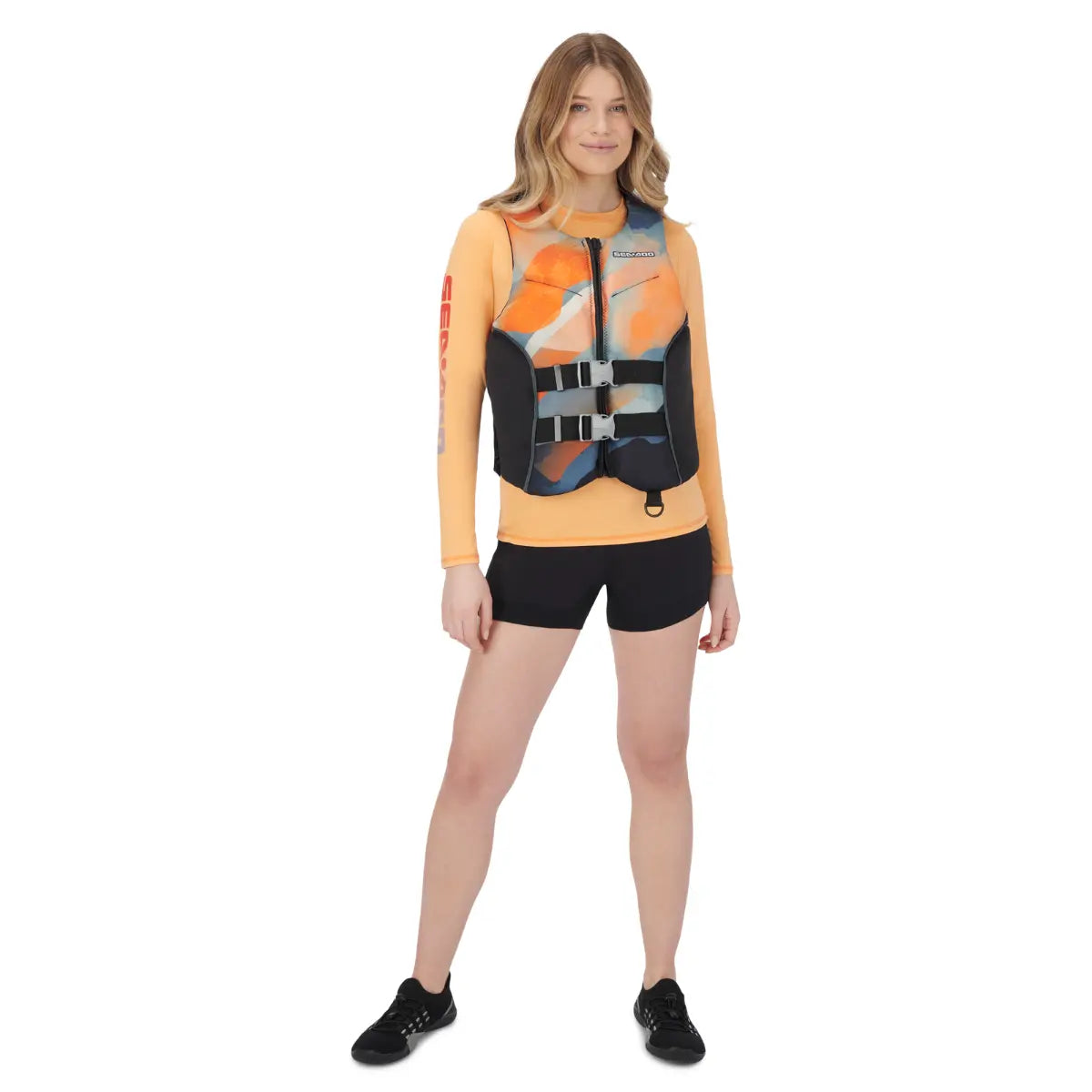 Sea-Doo Airflow Sunset Edition Life Jacket Orange
