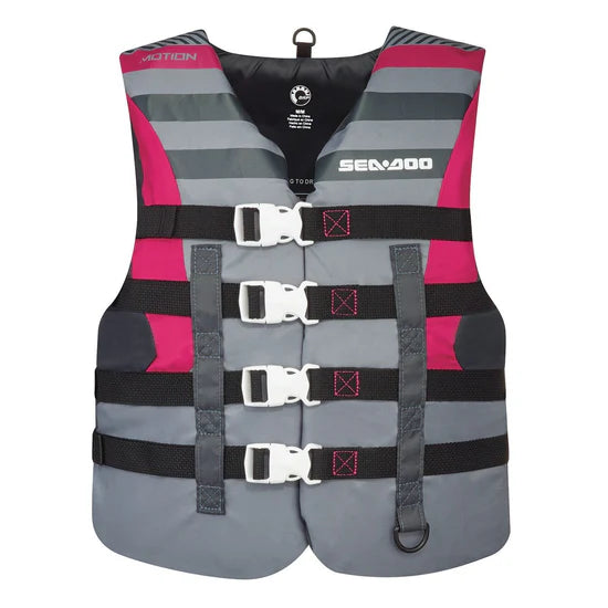 Sea-Doo Ladies' Motion PFD - Gray & Pink