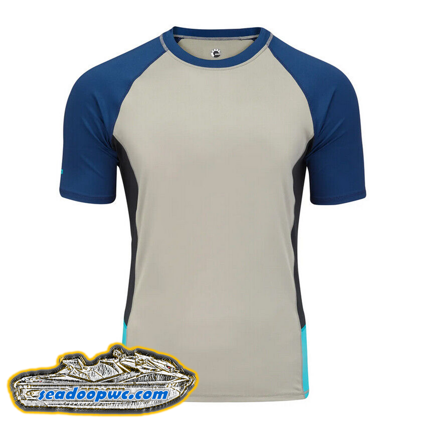 Sea-Doo Men's Short Sleeve Rashguard Performance - Blue - 286798_15