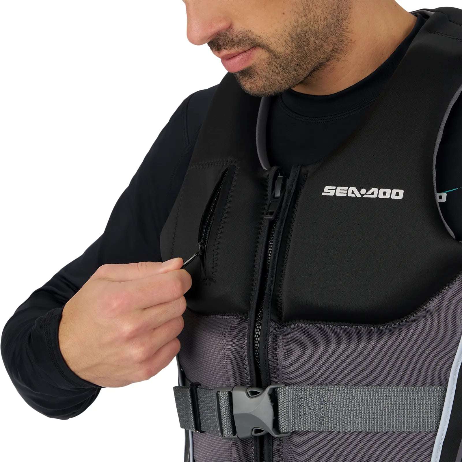 Sea-Doo Unisex Wave Grip PFD/Life Jacket - Black