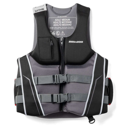 Sea-Doo Unisex Wave Grip PFD/Life Jacket - Black