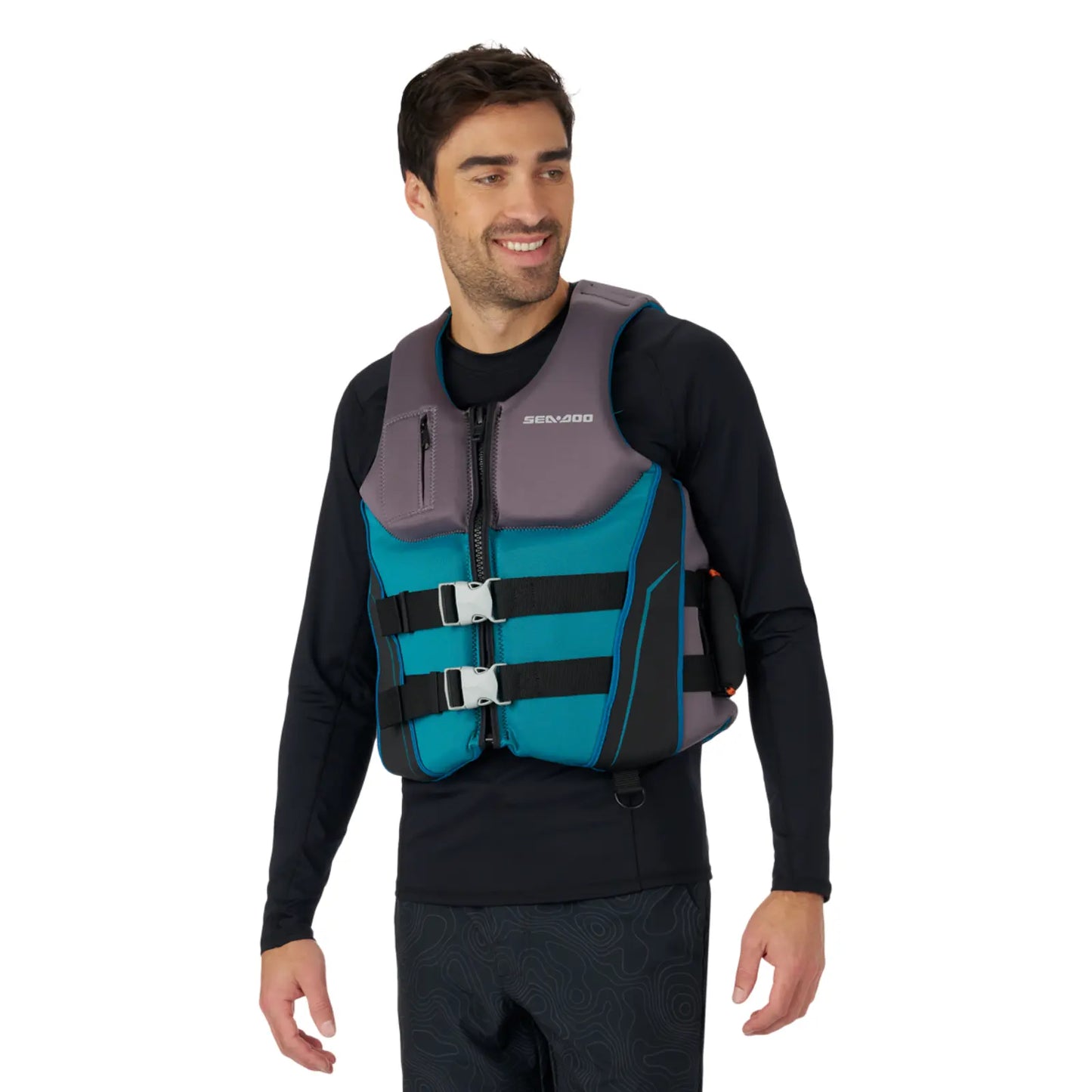 Sea-Doo Unisex Wave Grip PFD/Life Jacket - Turquoise