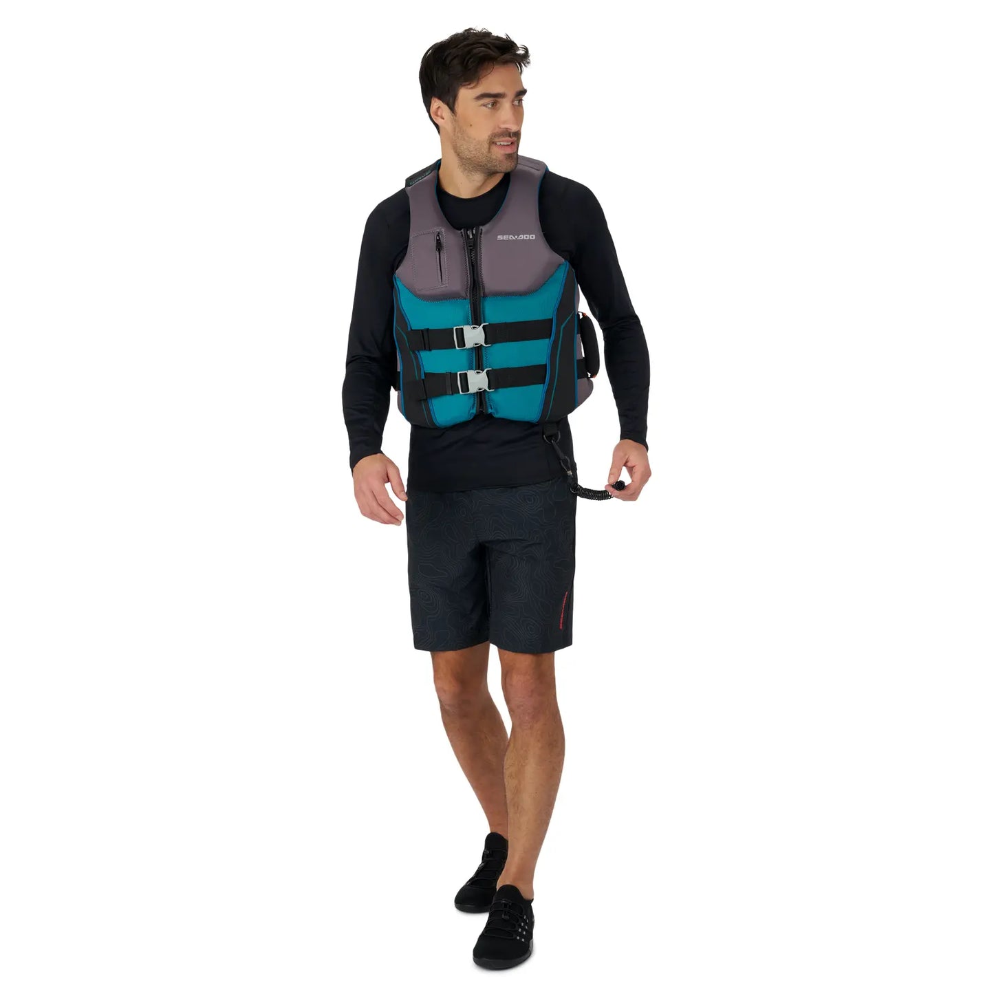 Sea-Doo Unisex Wave Grip PFD/Life Jacket - Turquoise