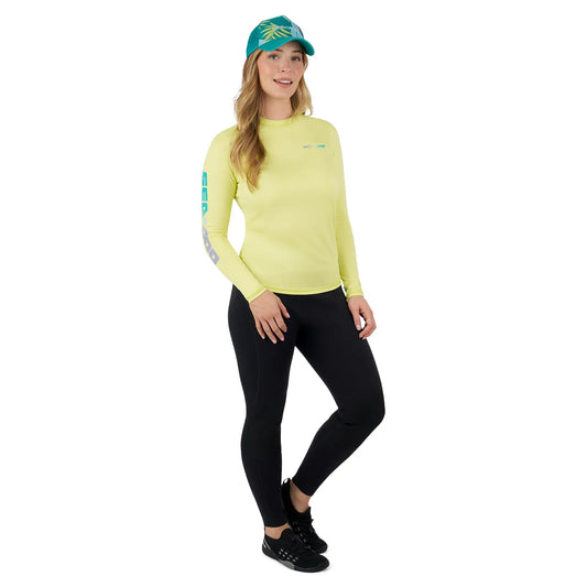 Sea-Doo Women's Long Sleeve Rashguard Yellow