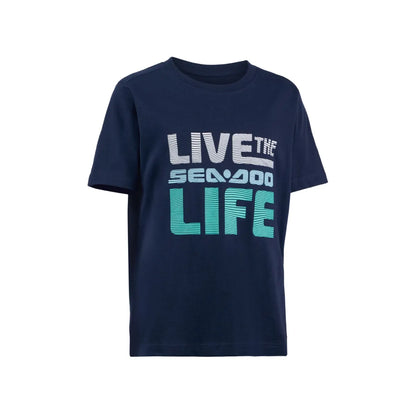 Sea-Doo Youth Live The Sea-Doo Life T-Shirt Navy