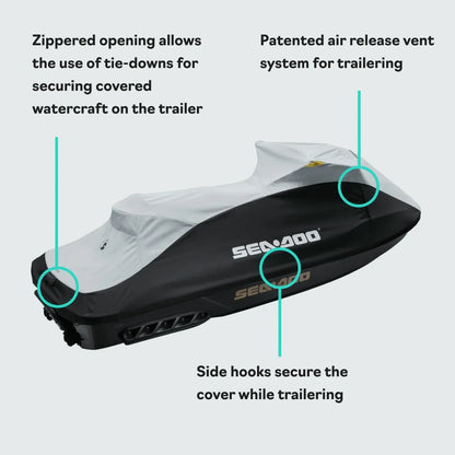 BRP OEM Sea-Doo PWC Cover #295100719 - 2010-2017 GTX, RXT & Wake