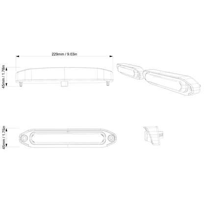 Sea-Doo Switch Pontoon Rear Underwater Lights 295101327