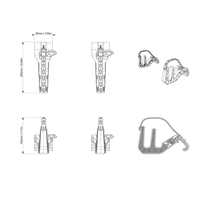 295101438 Sea-Doo Switch Pontoon LinQ Waterski Holder