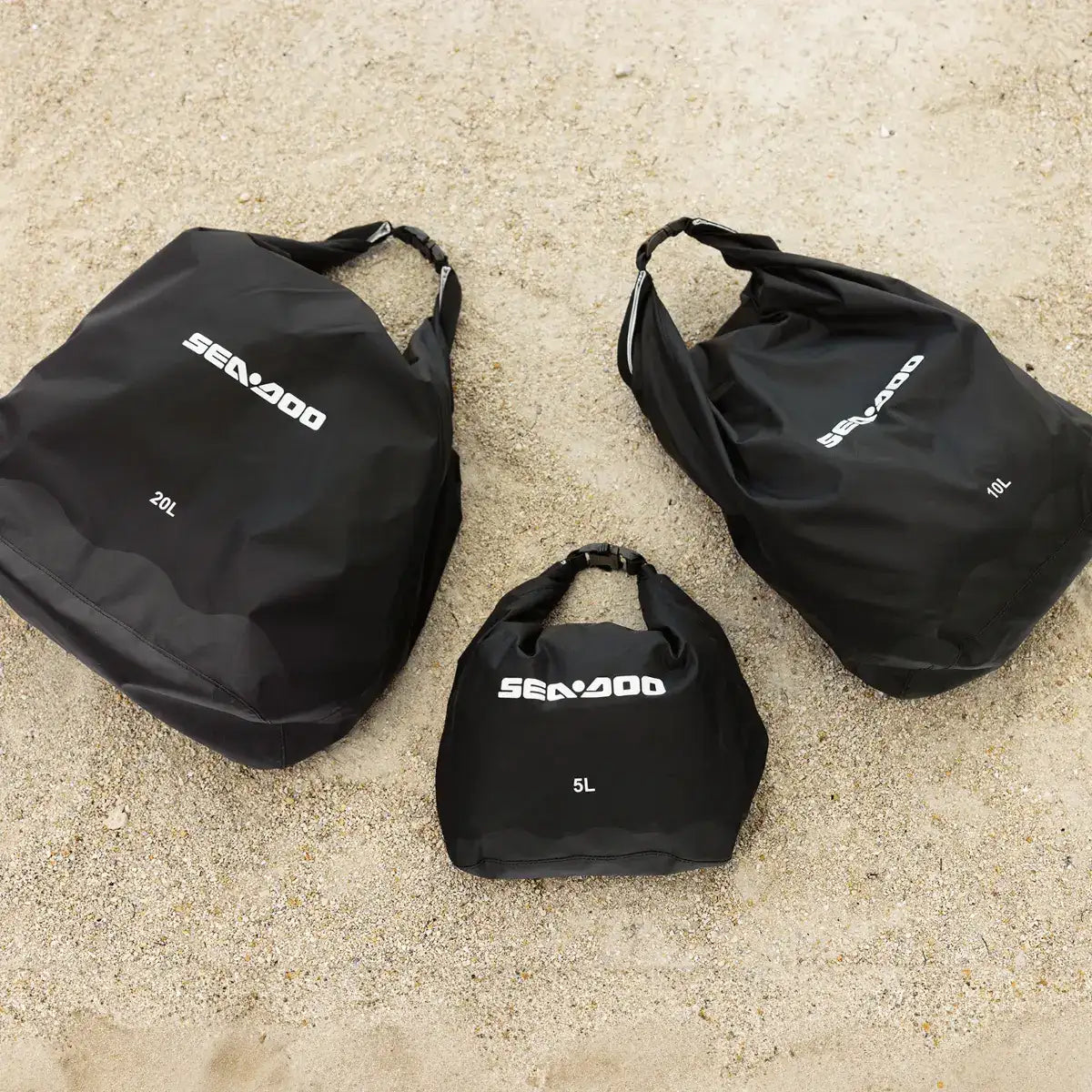 Sea-Doo Set of 3 Watertight Roll-Top Bags 295101448