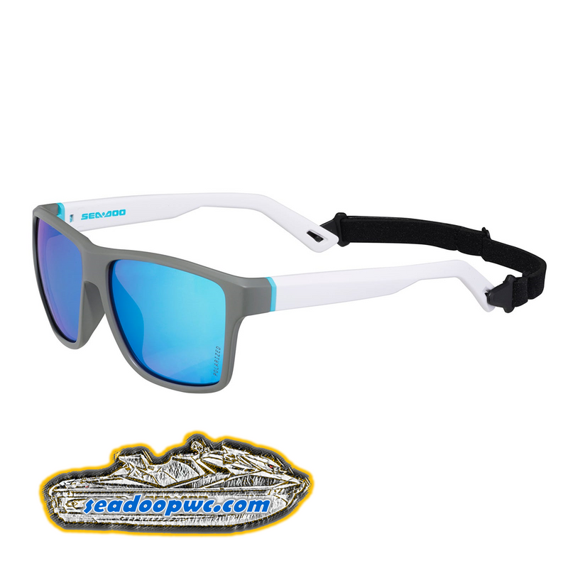 Floating Polarized Mirrored Fishing Sunglasses Side Shield Wrap Boating Jet  Ski 