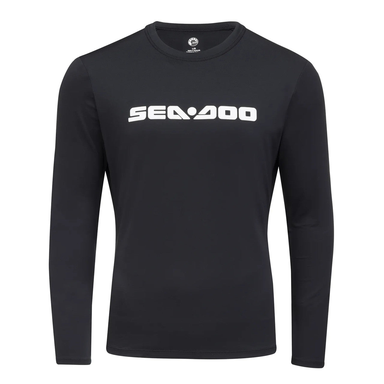 Men's Long Sleeve Rashguard Signature - Black - 454459_90