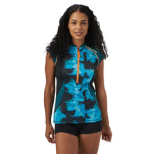 4546820974 Sea-Doo Women's Short Sleeve Performance Rash Guard - Blue - L