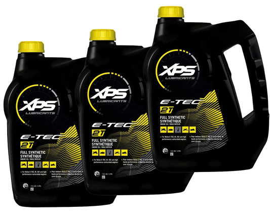 Sea-Doo/Ski-Doo XPS New OEM 2-Stroke Synthetic Oil Gallon Case (3) - 9779127
