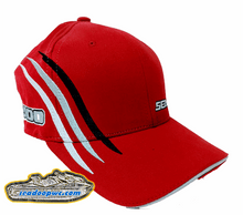 SEA-DOO NEW OEM MEN'S FITTED SWOOSH HAT - RED L/XL