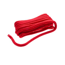 15' Double Braid Nylon Dock Line - Red