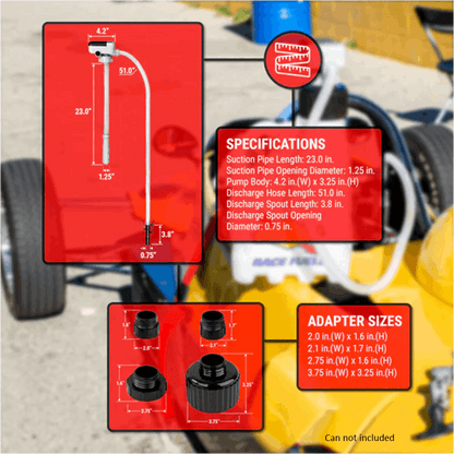 Battery Powered Fuel Transfer Pump TRFA01-XL