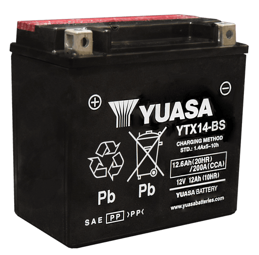 Yuasa YTX14 BL  AGM Sea-Doo Battery