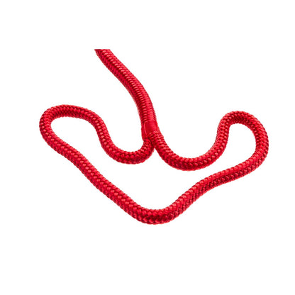 15' Double Braid Nylon Dock Line - Red