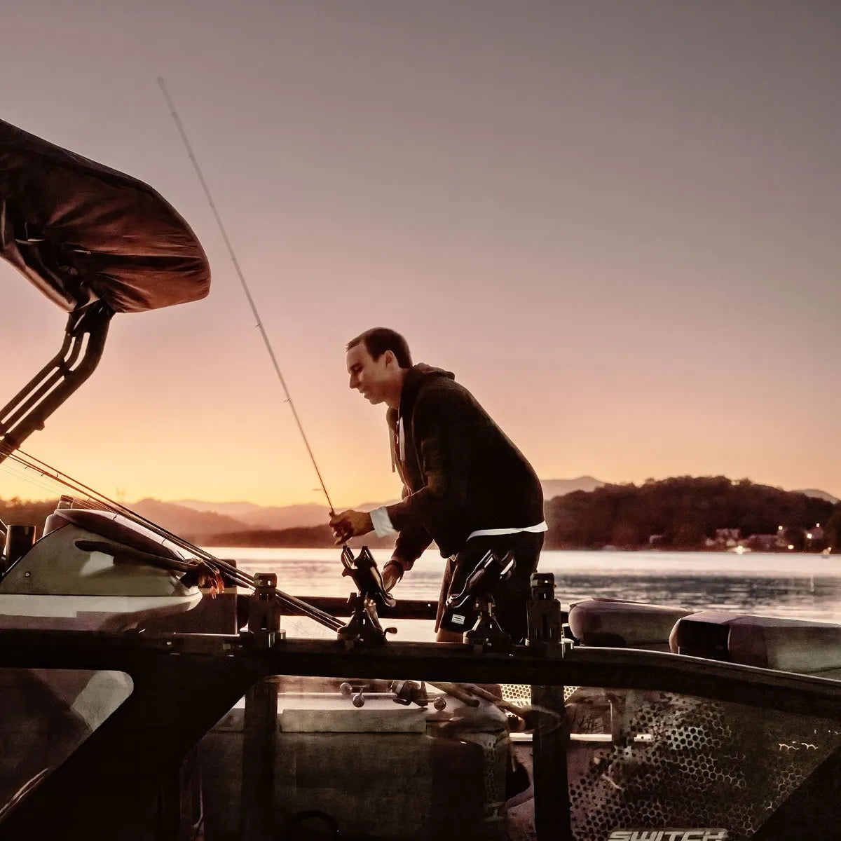 Sea-Doo Switch Rail Rod Holder With LinQ Lite 295101308