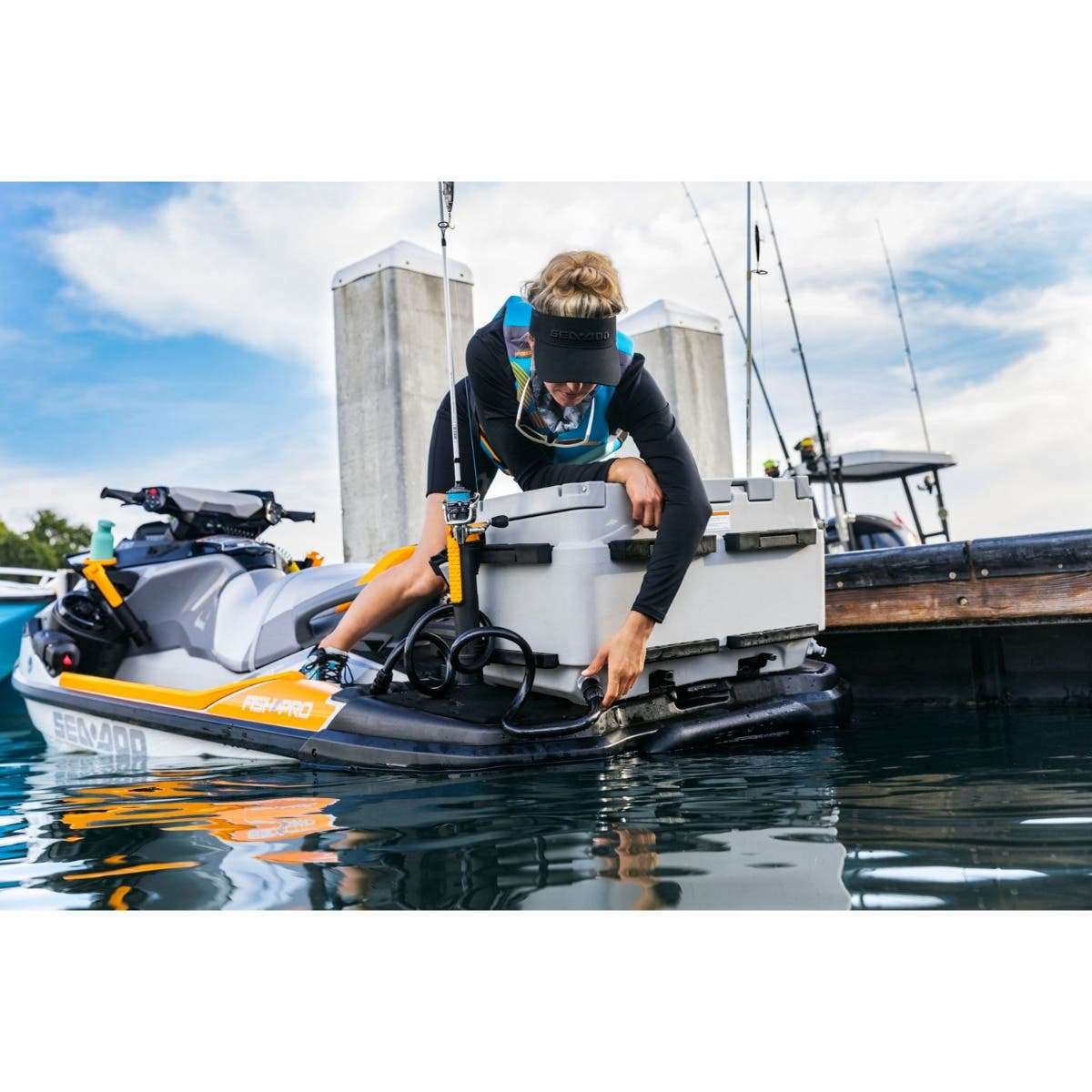 Sea-Doo LinQ 13.5 US Gal Cooler Sea-Doo #269801151 | Shop Sea-Doo