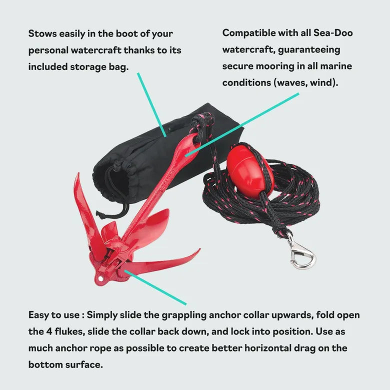 Sea-Doo Folding Anchor #295100750