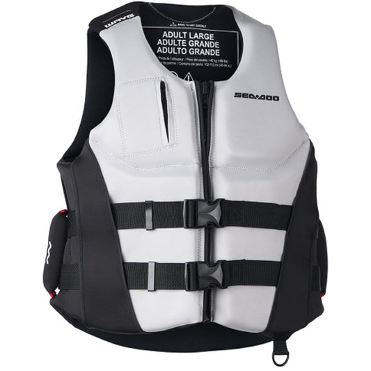 Sea-Doo Unisex Wave Grip PFD/Life Jacket - Silver
