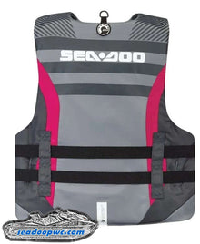 Sea-Doo Ladies' Motion PFD - Gray & Pink