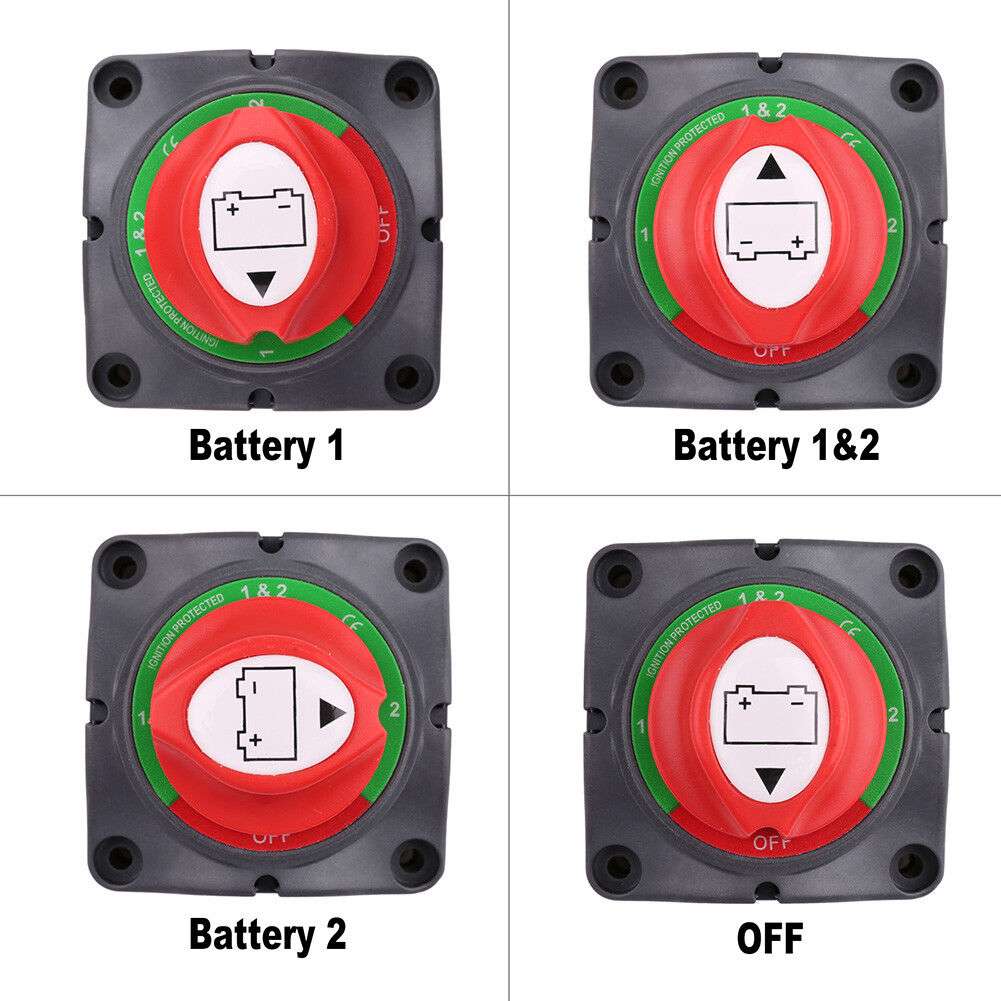 Sea-Doo Switch Dual Battery Kit With Switch