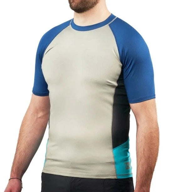 Sea-Doo Men's Short Sleeve Rashguard Performance - Blue - 286798_15