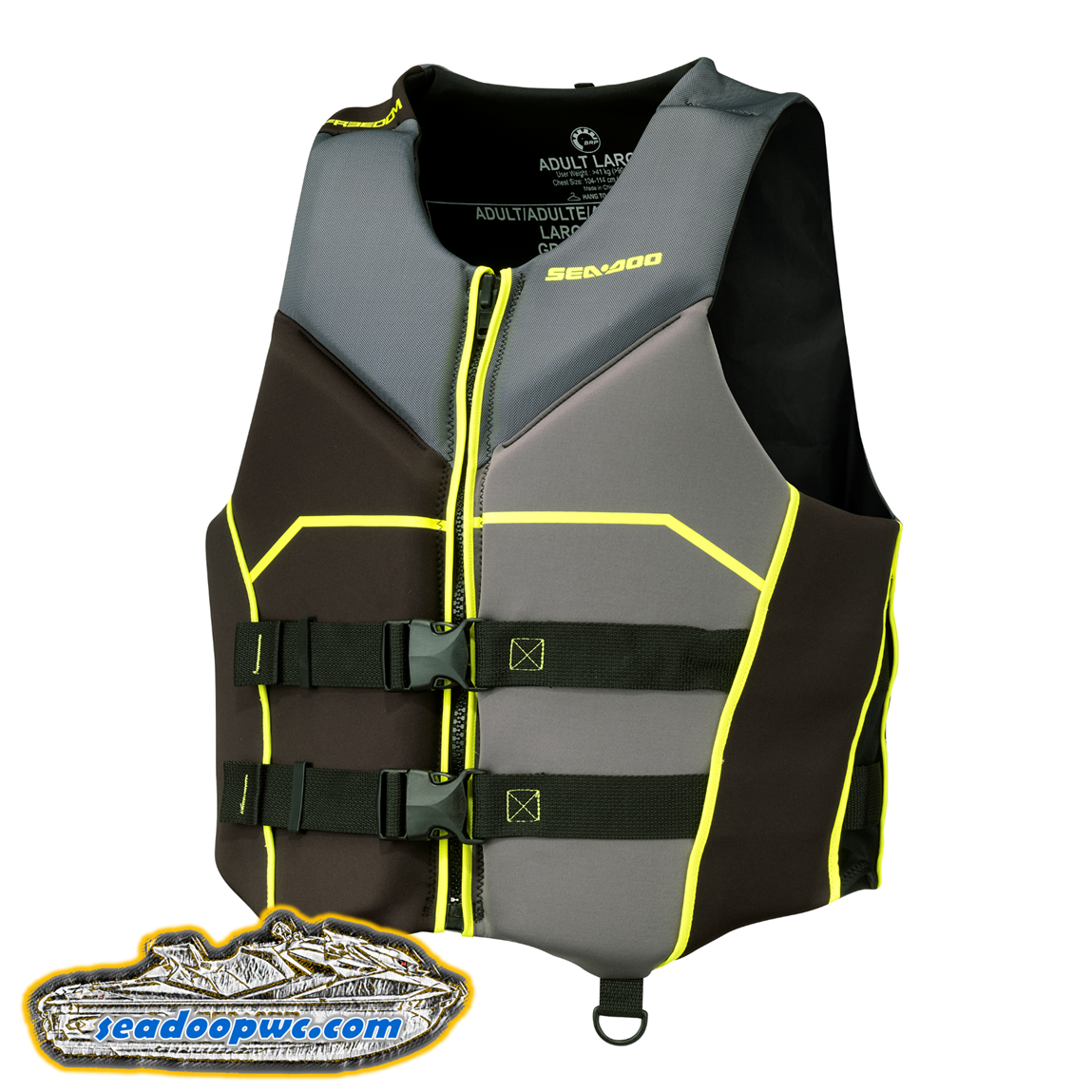 Sea-Doo Freedom PFD/Life Jacket - Black- 285980_90