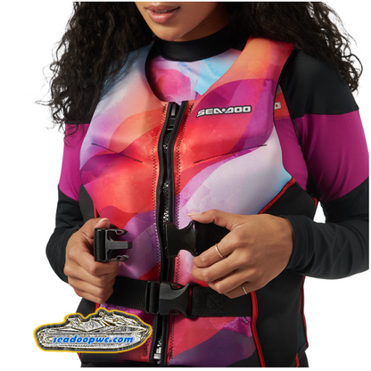 Sea-Doo Airflow Sunset Edition Life Jacket Lava Red