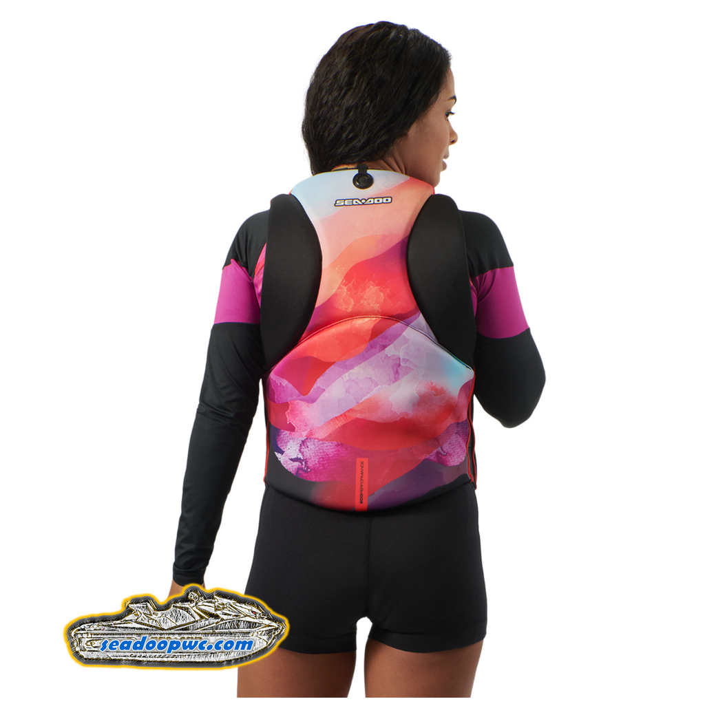 Sea Doo Airflow Sunset Edition Adult Life Jacket Mens Womens Unisex Ski  Vest PFD 