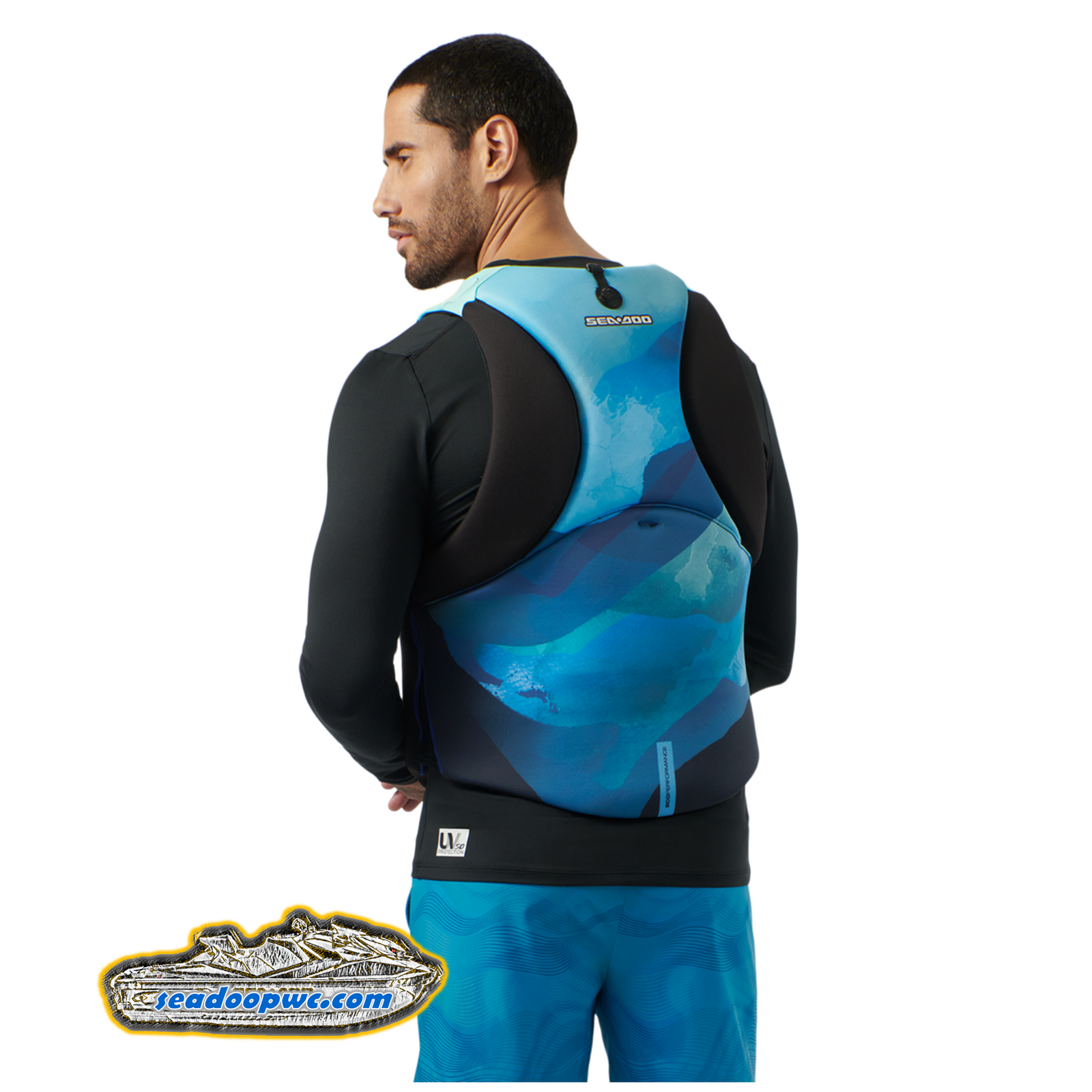 Sea-Doo Airflow Sunset Edition PFD/Life Jacket - Blue - 285988_80