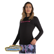 Women's Long Sleeve Rashguard Signature - Black - 454465_09