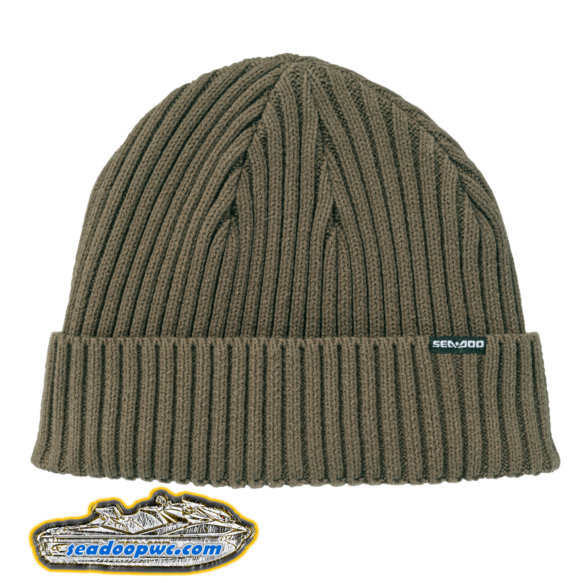 Sea-Doo Short Beanie - Army Green - 4546750077