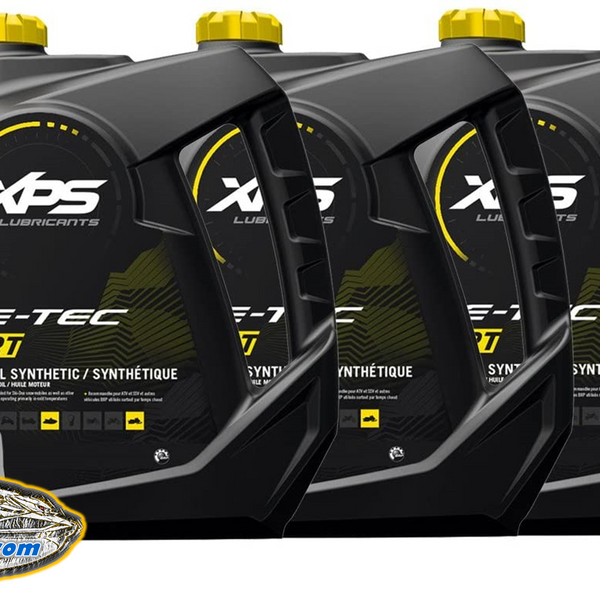 Sea-Doo/Ski-Doo XPS New OEM 2-Stroke Synthetic Oil Gallon Case (3) - 9