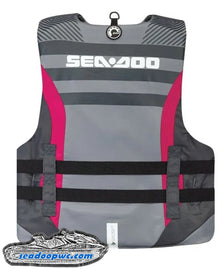 Sea-Doo Ladies' Motion PFD - Gray & Pink